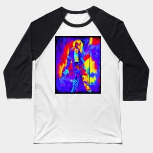 The King of Pop - Mosaic - Colorful Baseball T-Shirt